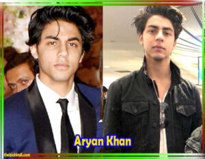 aryan khan hair style