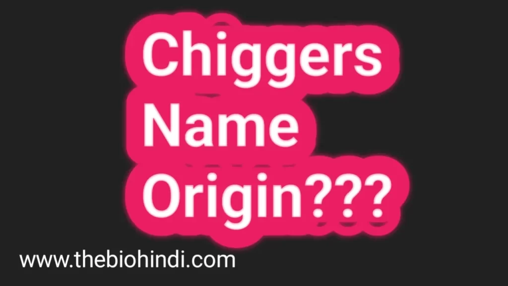 Chiggers Name Origin