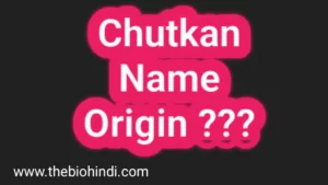 Chutkan Name Origin