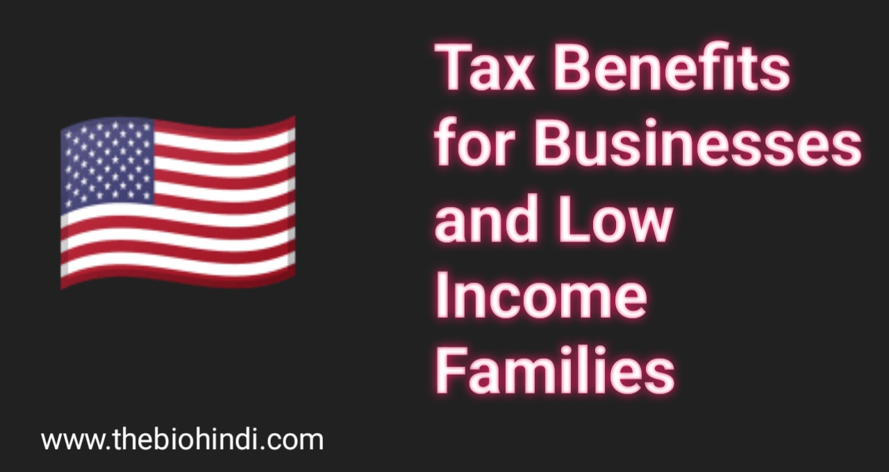 Tax Benefits for Businesses and Low Income Benefits